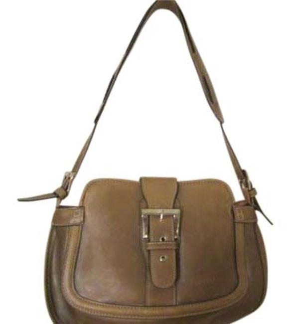 Prada Mustard Leather Shoulder Bag