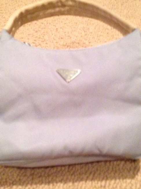 Prada Mv515 Pochette Light Blue Shoulder Bag