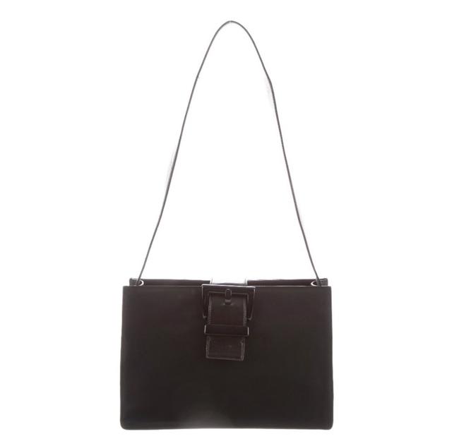 Prada Napa Trend Brown Nylon Shoulder Bag