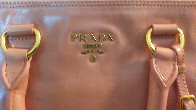 Prada Never Used Pink Calfskin Leather Shoulder Bag