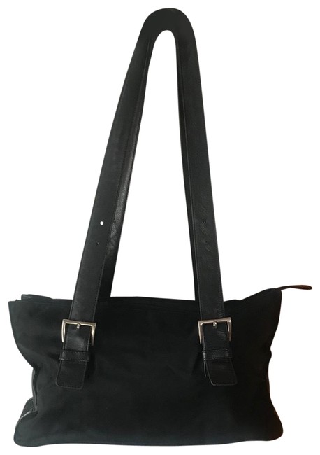 Prada Nylon  Leather Vintage Shoulder Bag