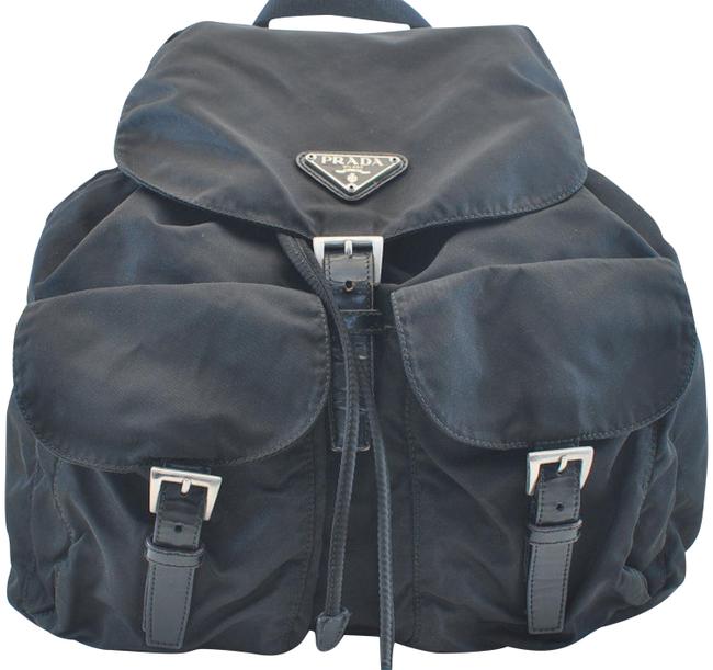 Prada Backpack Nylon Back Pack Sports Hand Purse Shoulder Bag