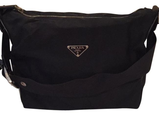 Prada Nylon Black Shoulder Bag