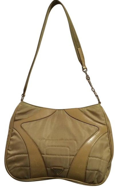 Prada Nylon Brown Shoulder Bag