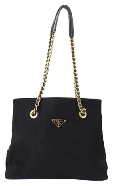Prada Nylon Chain Shoulder Bag