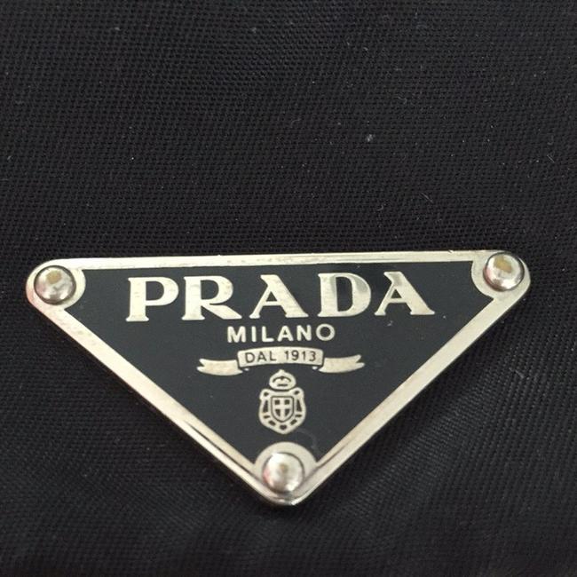 Prada Hobo Nylon Black Shoulder Bag