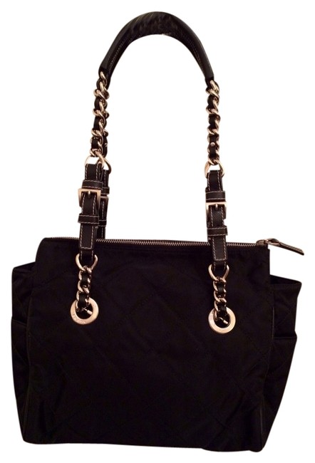 Prada Nylon Quilted Black Shoulder Bag