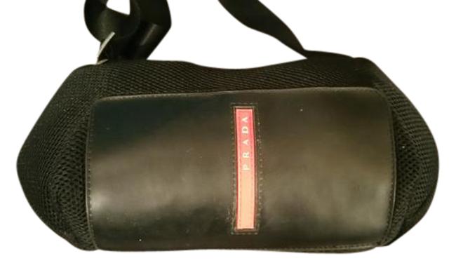 Prada Tote * Nylone Black Mesh Shoulder Bag