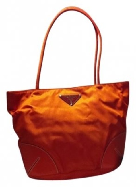 Prada Orange Shoulder Bag