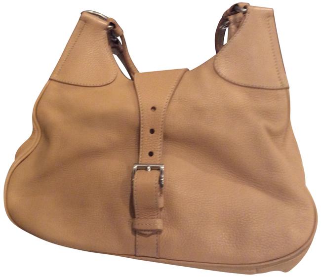 Prada Pebbled Leather Shoulder Bag