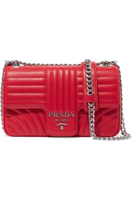 Prada Quilted Leather Shoulder Bag
