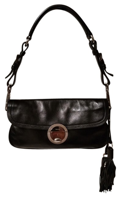 Prada Reserve For Laura C. Pls. Dont Buy Black Leather Shoulder Bag