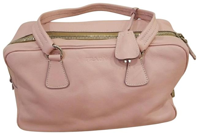 Prada Rosa Zippered Shoulder Bag