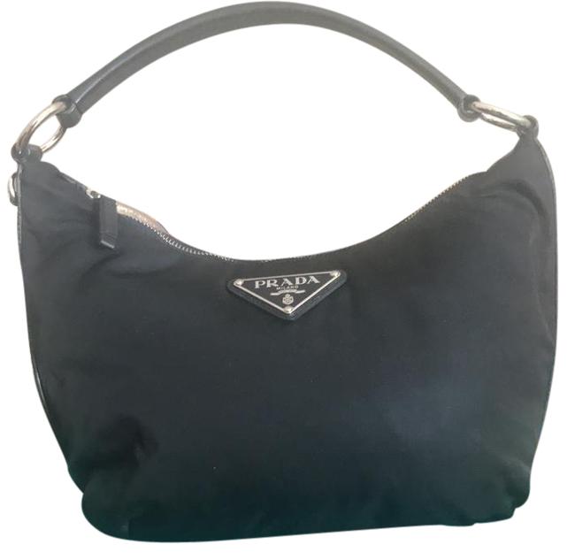 Prada Sacca Tessuto Ball Shoulder Bag