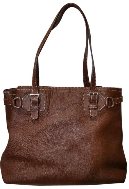 Prada Semitracolla Daino Br1594 Brown  Tabacco Leather Shoulder Bag