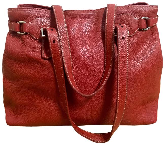 Prada Semitracolla Vitelli Daino Red Shoulder Bag