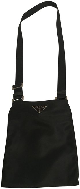 Prada Small Black Nylon Shoulder Bag