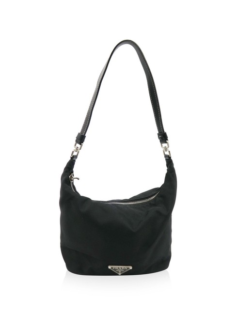 Prada Small Handbag Black Nylon Shoulder Bag