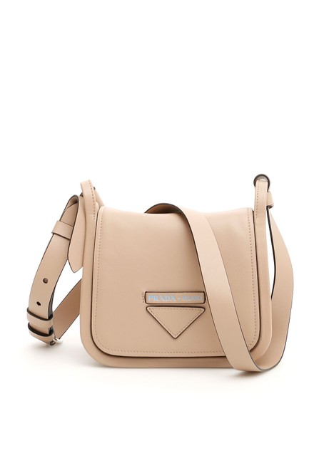 Prada Sn Concept Beige Leather Shoulder Bag
