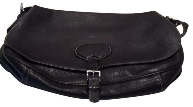 Prada Soft Brown Leather Shoulder Bag