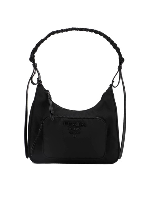 Prada Spk Black Polyamide Shoulder Bag