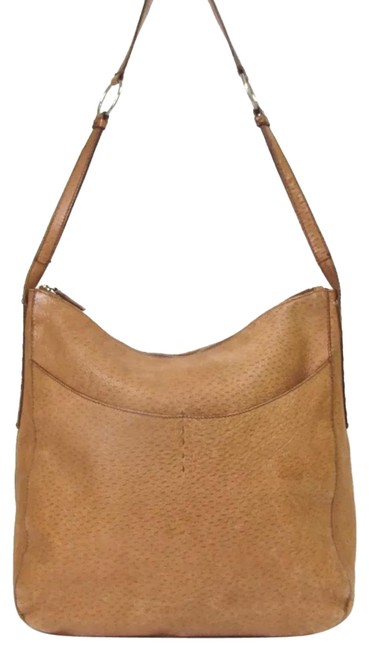 Prada Tan Beige Camel Leather Shoulder Bag