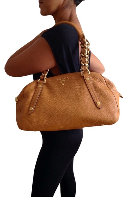 Prada Tan Shoulder Bag