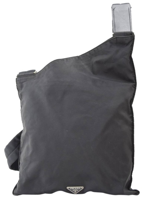 Prada Tessuto Body 869729 Black Nylon Shoulder Bag
