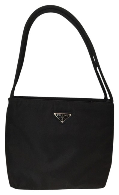 Prada Tessuto City Handbag Black Nylon Shoulder Bag