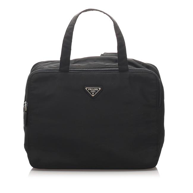 Prada Tessuto Handbag Black Nylon Shoulder Bag