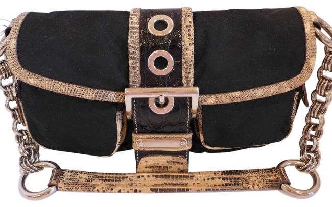 Prada Tessuto Patch Catina Nylon Shoulder Bag