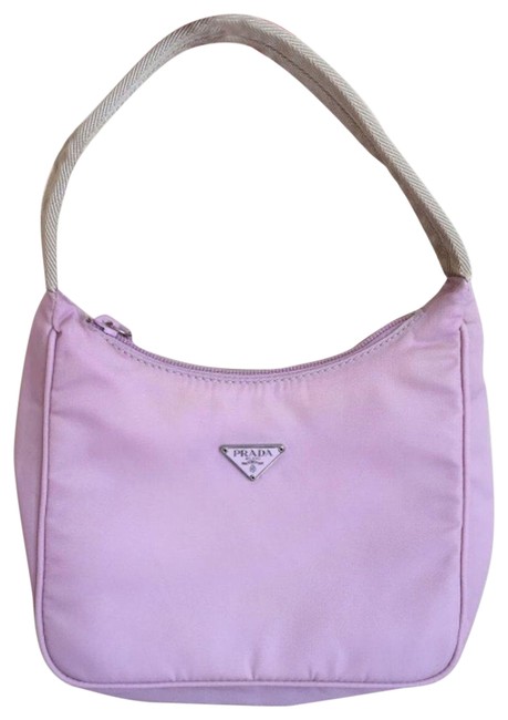 Prada Tessuto Pink Nylon Shoulder Bag