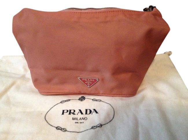 Prada Tessuto Sirio Light Pink Nylon Shoulder Bag