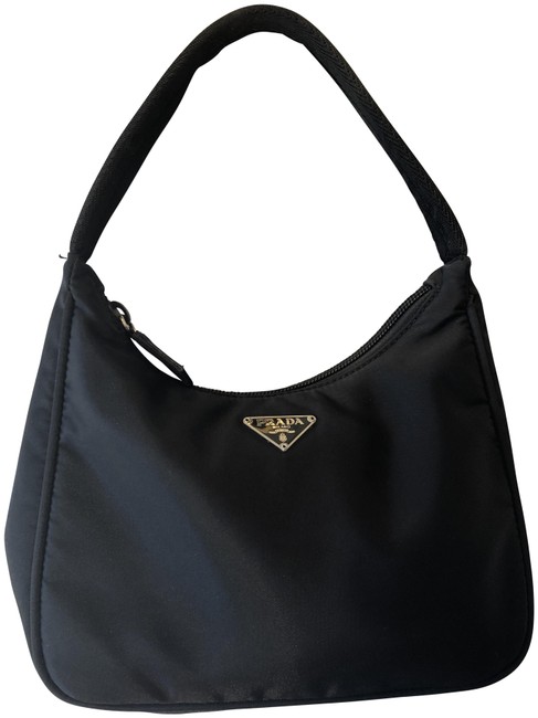 Prada Tessuto Sport Black Nylon Shoulder Bag