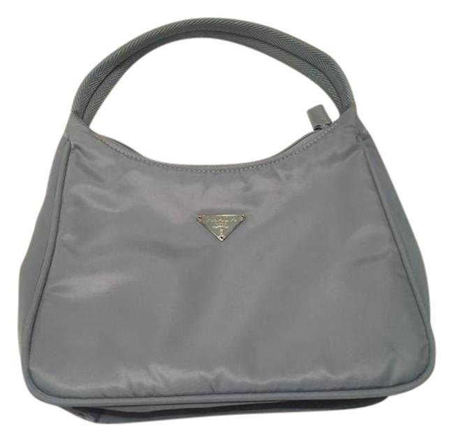 Prada Tessuto Sport Blue Pervinca Nylon Shoulder Bag