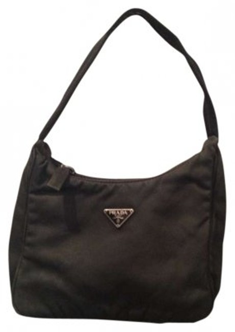 Prada Tessuto Sport Mv515 Black Nylon Shoulder Bag