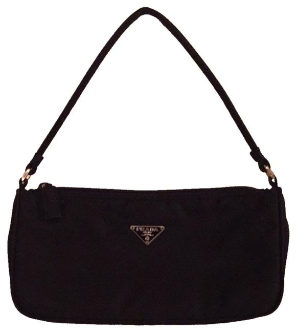 Prada Tessuto Sport Mv633 Black Fabric Shoulder Bag