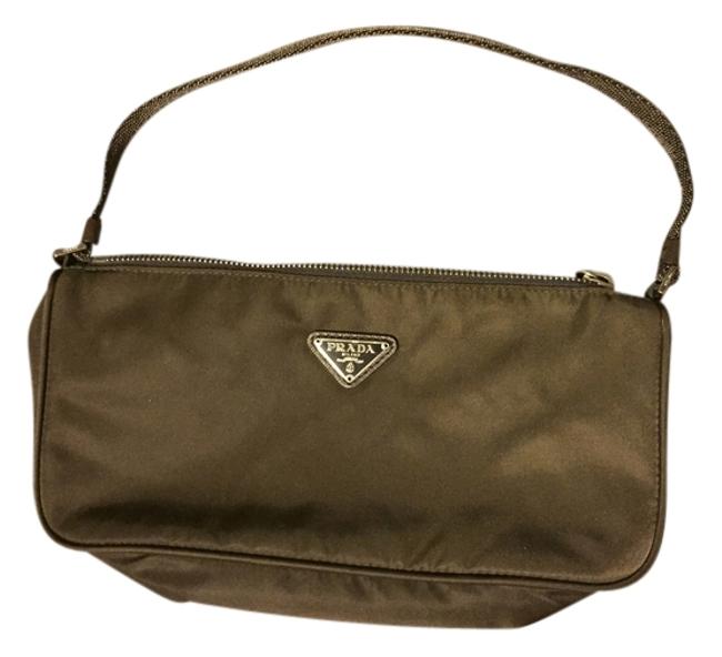 Prada Tessuto Sport Mv633 Bruciato Microfiber Shoulder Bag