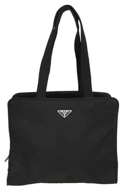 Prada Portfolio W Tessuto Sport WLock Black Nylon Shoulder Bag
