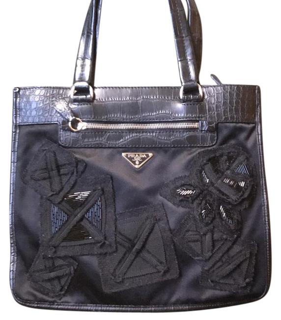 Prada Textile Shoulder Bag