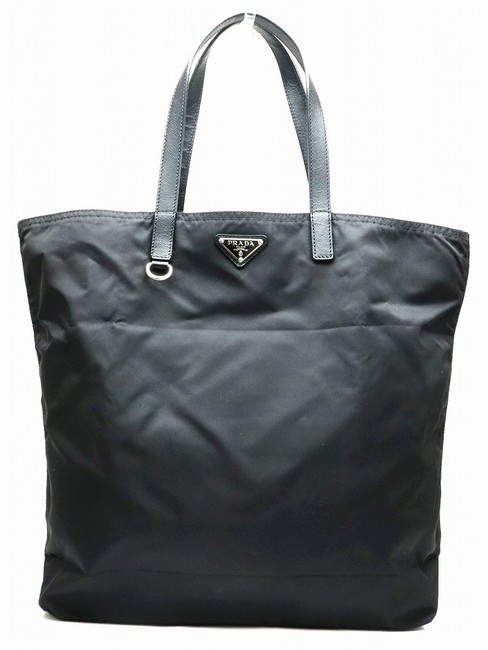 Prada Tote Bn1068 Black  Nero Nylon Shoulder Bag