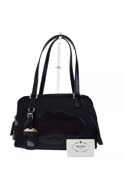 Prada Tote Canada HandTote NylonLeather Shoulder Bag