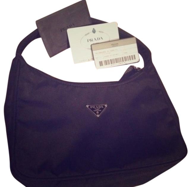 Prada Tussuto Sport Black Shoulder Bag