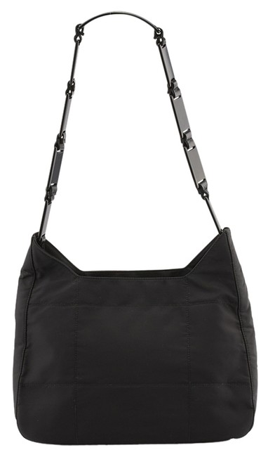 Prada Vintage B8361 79366 Black Nylon Shoulder Bag
