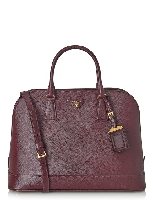 Prada # 51981 Burgundy Leather Tote