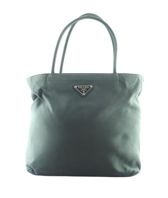 Prada B8484 164637 Green Nylon Tote
