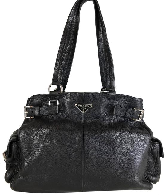 Prada Bag 26251 Black Leather Tote