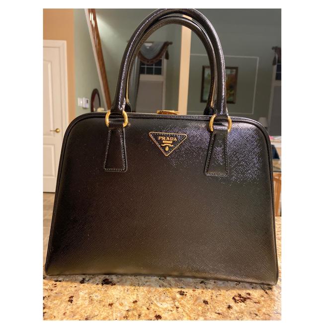 Prada Bag Borsa Cerniera In Black Tote