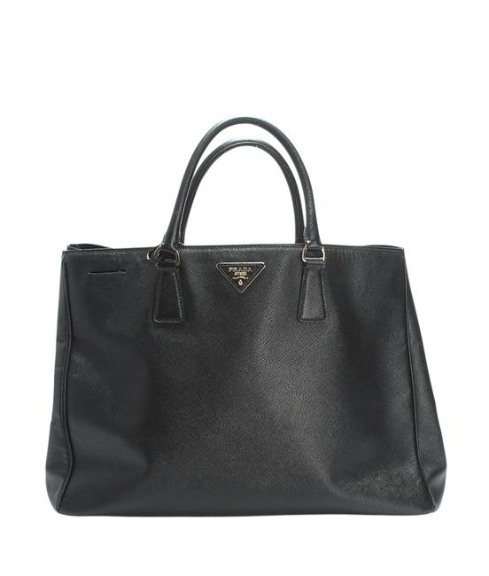 Prada Bag Lux Bn1874 Saffiano 185626 Black Leather Tote
