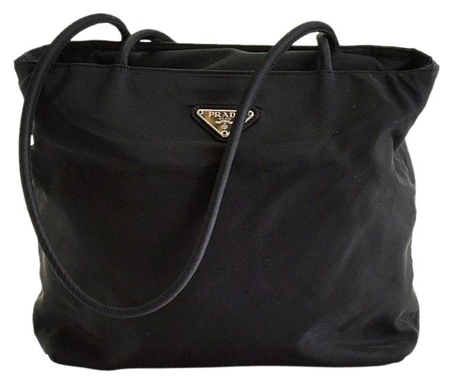 Prada Bag Rdc10456 Tessuto Black Nylon Tote